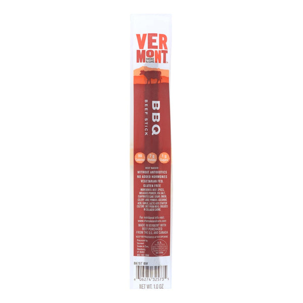 Vermont Smoke And Cure Realsticks - Bbq - 1 Oz - Case Of 24