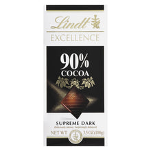 Lindt - Bar Chocolate Cocoa 90% - Case Of 12-3.5 Oz