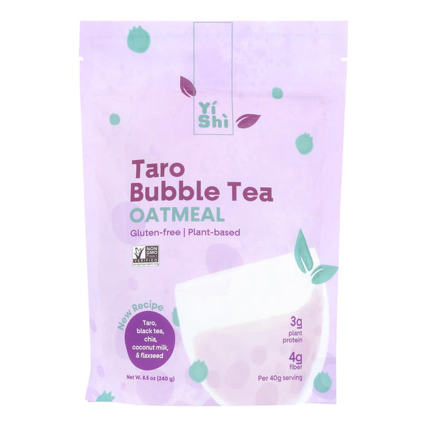 Yishi - Oatmeal Taro Bubble Tea - Case Of 5-8.5 Ounces