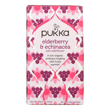 Pukka - Tea Organic Elberberry Echinacea - Case Of 4-20 Bags