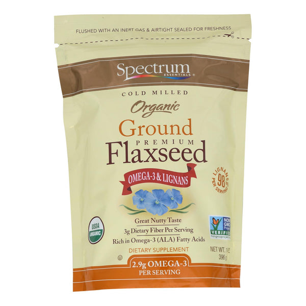 Spectrum Essentials Organic Ground Flaxseed - 14 Oz