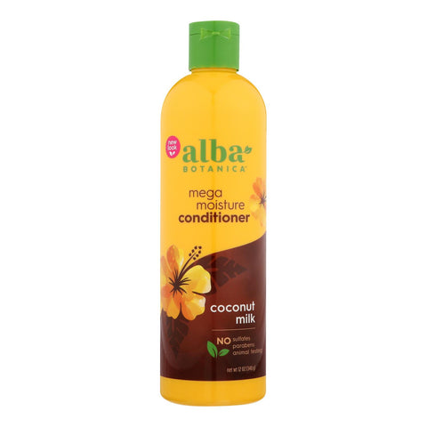 Alba Botanica - Hawaiian Hair Conditioner - Coconut Milk - 12 Fl Oz
