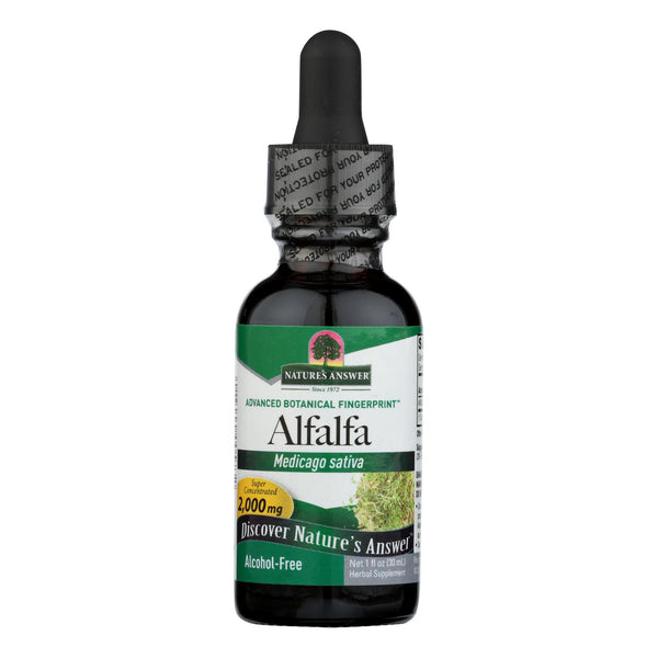 Nature's Answer - Alfalfa Herb - 1 Fl Oz