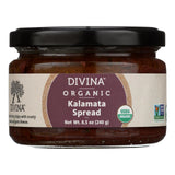 Divina - Organic Kalamata Olive Spread - Case Of 6 - 8.5 Oz.