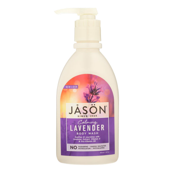 Jason Body Wash Pure Natural Calming Lavender - 30 Fl Oz