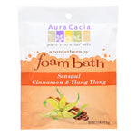 Aura Cacia - Foam Bath Sensual Cinnamon And Ylang Ylang - 2.5 Oz - Case Of 6