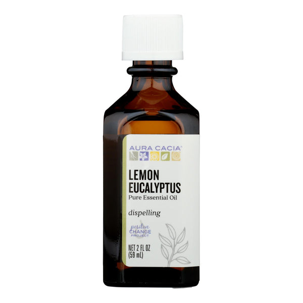 Aura Cacia - Essential Oil Lemon Eucalyptus - 2 Fl Oz