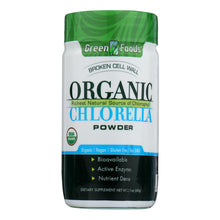 Green Foods Organic Chlorella Powder - 2.1 Oz