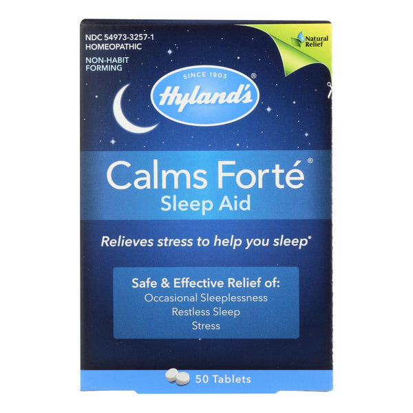 Hylands Homeopathic Calms Fort? - Sleep Aid - 50 Tablets