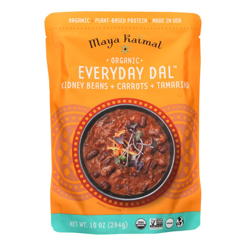 Maya Kaimal - Organic Everyday Dal - Kidney Bean Carrot Tamarind - Cs Of 6 -10 Oz