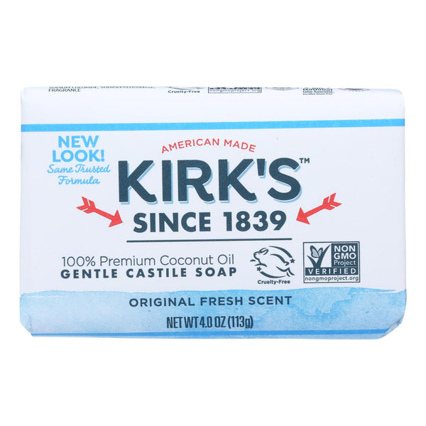 Kirk's Natural Original Castile Soap - 4 Oz