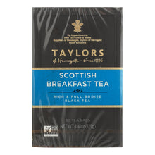 Taylors Of Harrogate Scottish Breakfast Tea Bags - Case Of 6 - 50 Bag