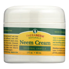 Theraneem Naturals Original Vanilla Neem Cream  - 1 Each - 2 Fz
