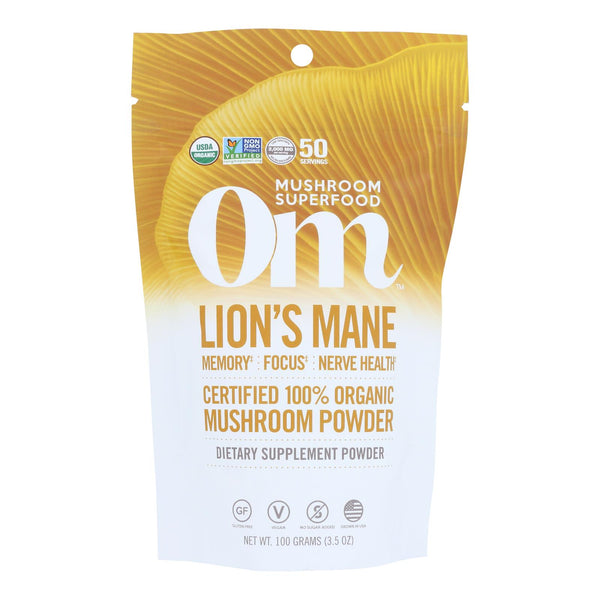 Om Organic Mushroom Powder  - 1 Each - 3.5 Oz