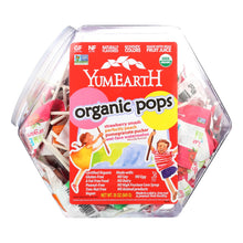 Yumearth Counter Top Assorted Fruit Lollipops Bin  - 1 Each - 30 Oz