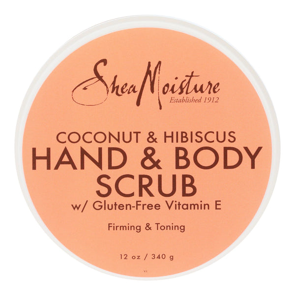 Shea Moisture - Hnd Body Scrub Coconut Hbiscus - 1 Each - 12 Oz