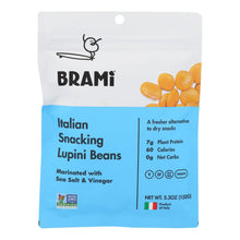 Brami Lupini Snack - Sea Salt - Case Of 8 - 5.3 Oz.