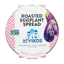 Mt Vikos Roasted Eggplant Spread - Case Of 6 - 7.3 Oz