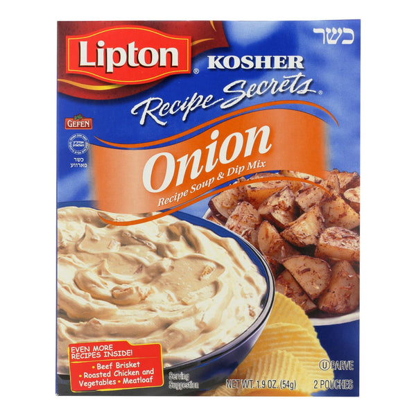 Lipton Kosher Recipe Secrets Onion Soup - Case Of 12 - 1.9 Oz.