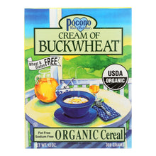 Pocono Cream Of Buckwheat - Organic - Case Of 6 - 13 Oz.