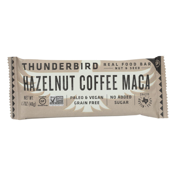 Thunderbird - Bar Hazlnt Coffee Maca - Case Of 12-1.7 Oz