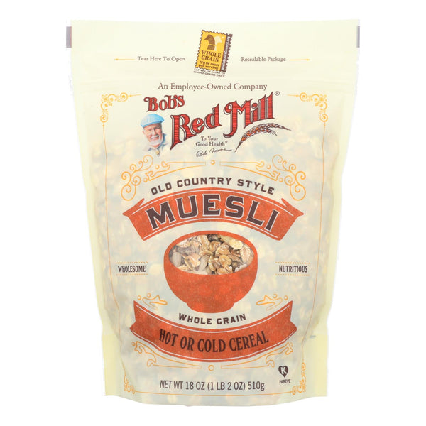 Bob's Red Mill - Old Country Style Muesli Cereal - 18 Oz - Case Of 4