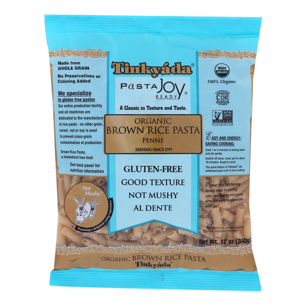 Tinkyada Organic Brown Rice Penne - Case Of 12 - 12 Oz