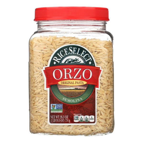 Rice Select Orzo - Original - Case Of 4 - 26.5 Oz.