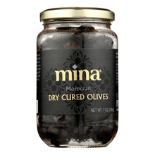 Mina - Olives Black Dry Cured - Case Of 6 - 7 Oz