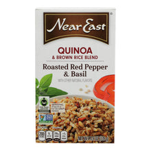 Near East Quinoa Blend - Roasted Red Pepper And Basi - Case Of 12 - 4.9 Oz.