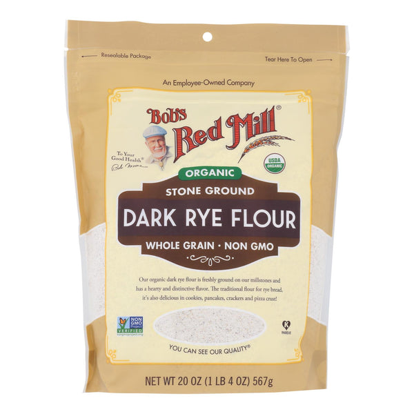 Bob's Red Mill - Rye Dark - Case Of 4 - 20 Oz