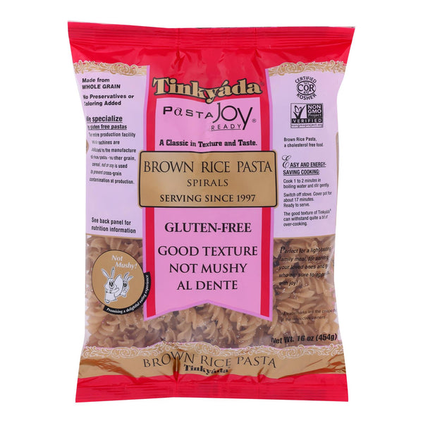 Tinkyada Brown Rice Spirals - Case Of 12 - 16 Oz