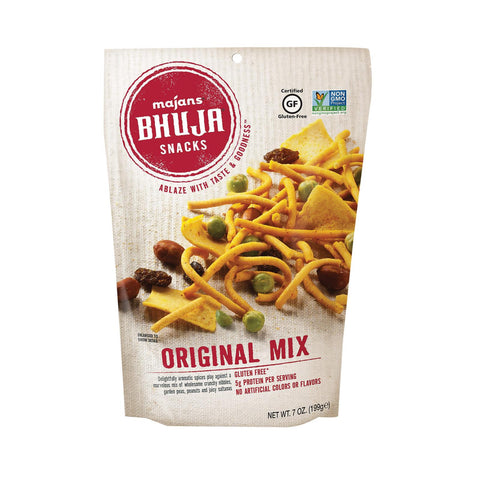 Bhuja Snacks - Original Mix - Case Of 6 - 7 Oz.