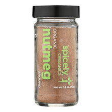 Spicely Organics - Organic Nutmeg - Ground - Case Of 3 - 1.9 Oz.