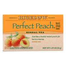 Bigelow Tea Tea - Peach - Case Of 6 - 20 Bag