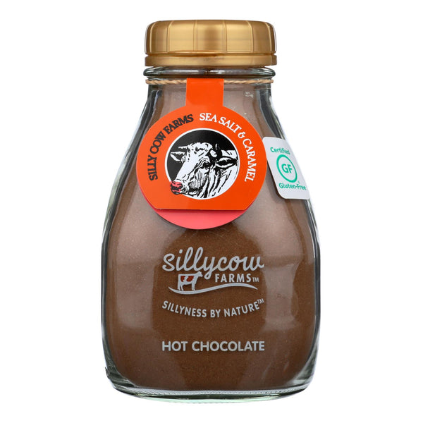 Sillycow Farms Hot Chocolate - Caramel & Sea Salt - Case Of 6 - 16.9 Oz