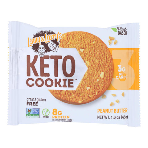 Lenny & Larry's - Keto Cookie Peanut Butter - Case Of 12 - 1.6 Oz