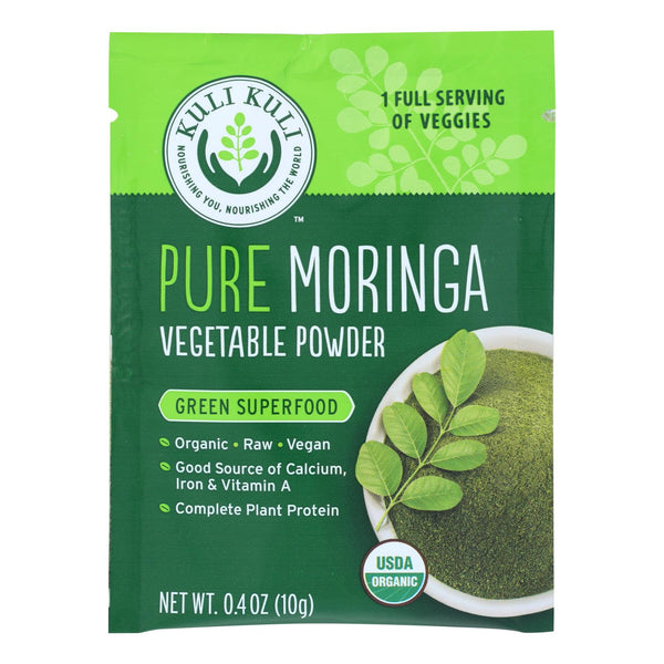 Kuli Pure Moringa Vegetable Powder - Case Of 20 - 0.4 Oz.