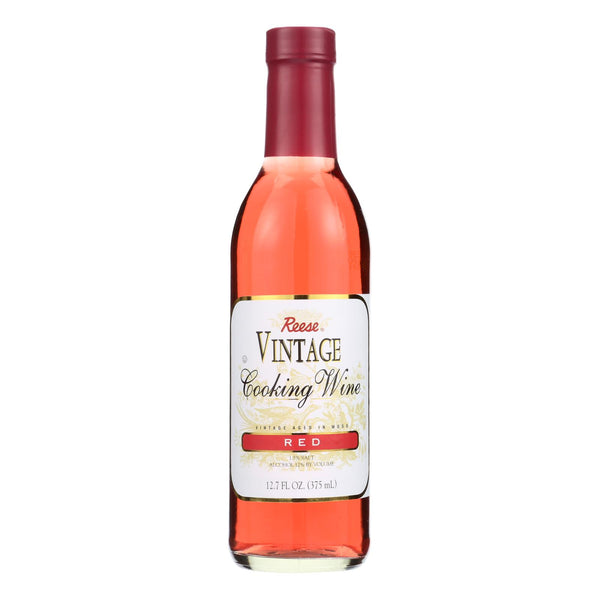 Reese Cooking Wine - Red - Case Of 6 - 12.7 Fl Oz.