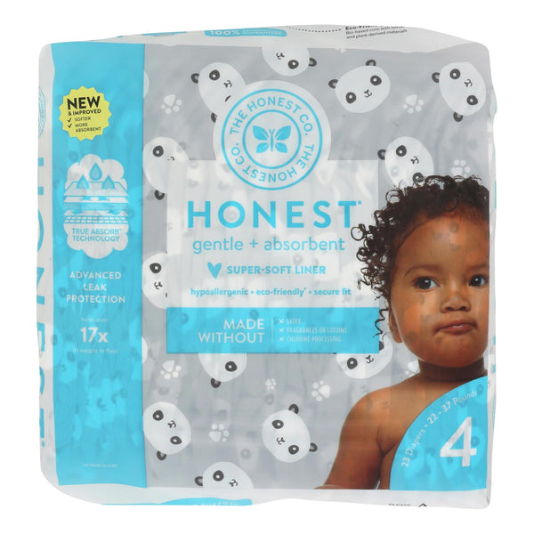 The Honest Company - Diapers Size 4 - Pandas - 23 Count