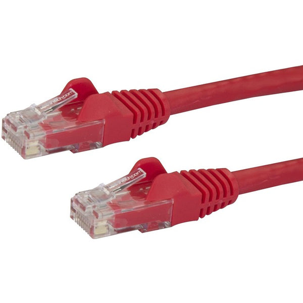 StarTech.com 100 ft Red Snagless Cat6 UTP Patch Cable