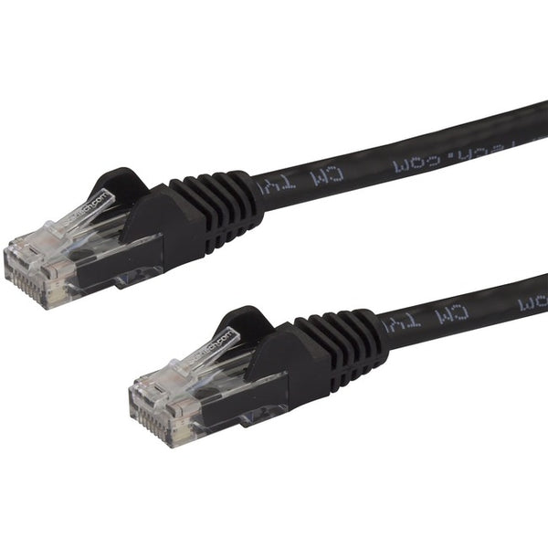 StarTech.com 75 ft Black Snagless Cat6 UTP Patch Cable