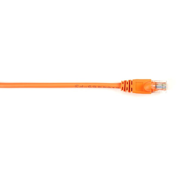 Black Box CAT6 Value Line Patch Cable, Stranded, Orange, 6-ft. (1.8-m)