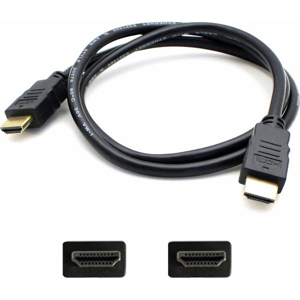 AddOn 15ft HDMI Male to Male Black Cable