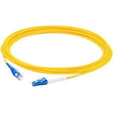 AddOn ADD-ASC-LC-10MS9SMF Fiber Optic Simplex Network Patch Cable