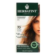Herbatint Permanent Herbal Haircolour Gel 7d Golden Blonde - 135 Ml