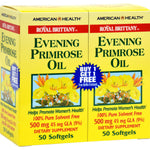 American Health - Royal Brittany Evening Primrose Oil Twin Pack - 500 Mg - 50+50 Softgels