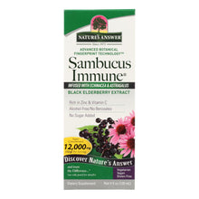 Nature's Answer - Sambucus Immune Support - 4 Fl Oz