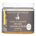 Soothing Touch Brown Sugar Scrub - Vanilla Orange - 16 Oz