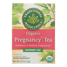 Traditional Medicinals Organic Pregnancy Herbal Tea - 16 Tea Bags - Case Of 6